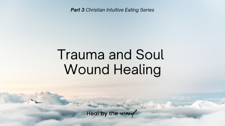 Trauma and Soul Wound Healing