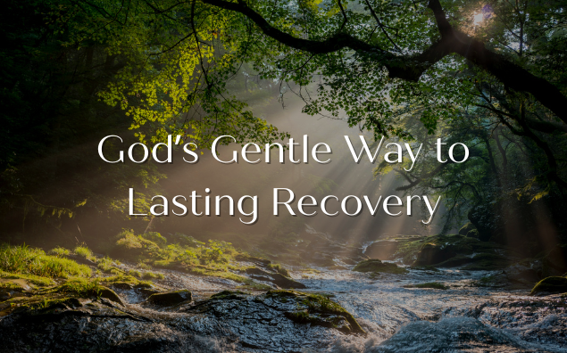 Woman in prayer seeking change in her recovery with God’s help.